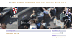 Desktop Screenshot of londonarbitrators.org